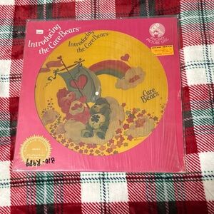 Limited Collectors Edition Care Bears Picture Vinyl